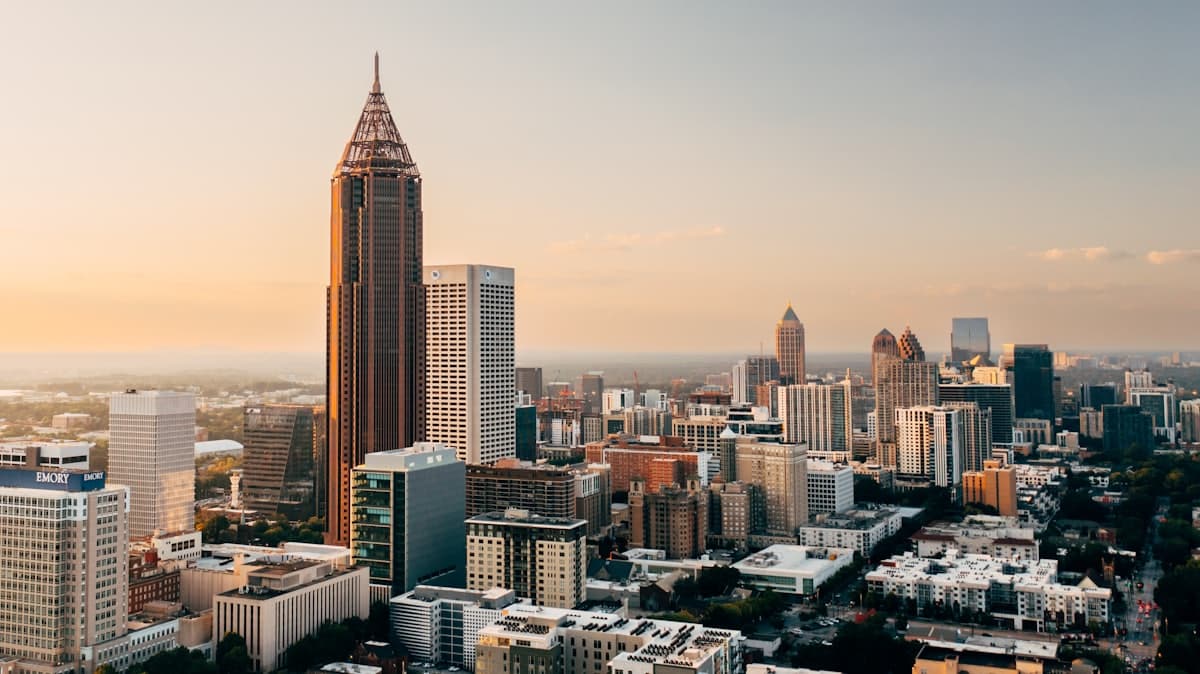 A city with tall buildings — Atlanta, GA