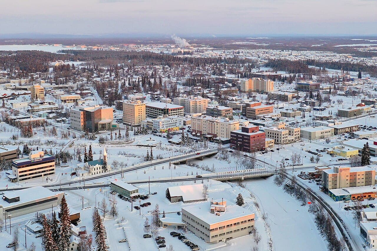 City in Alaska, United States — Fairbanks, AK