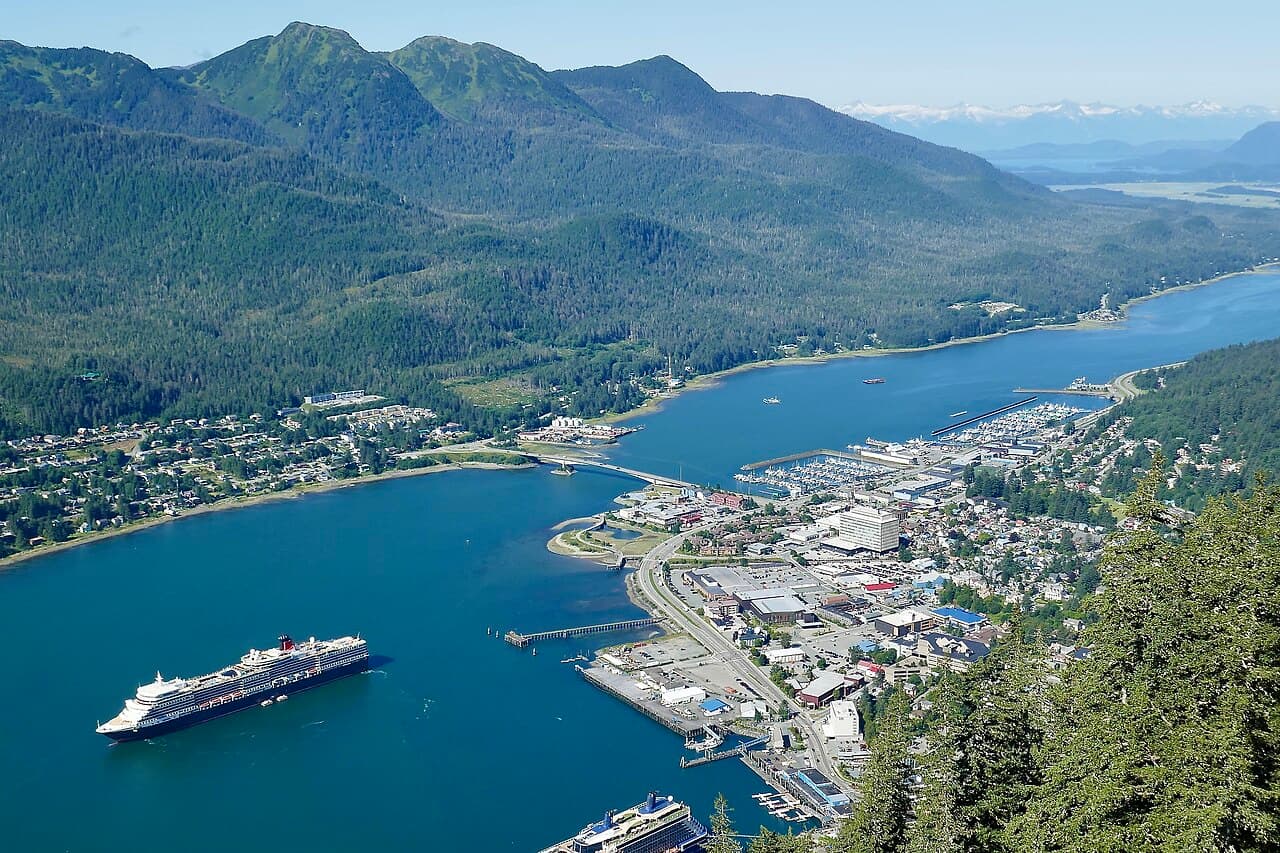 Capital of Alaska, United States — Juneau, AK