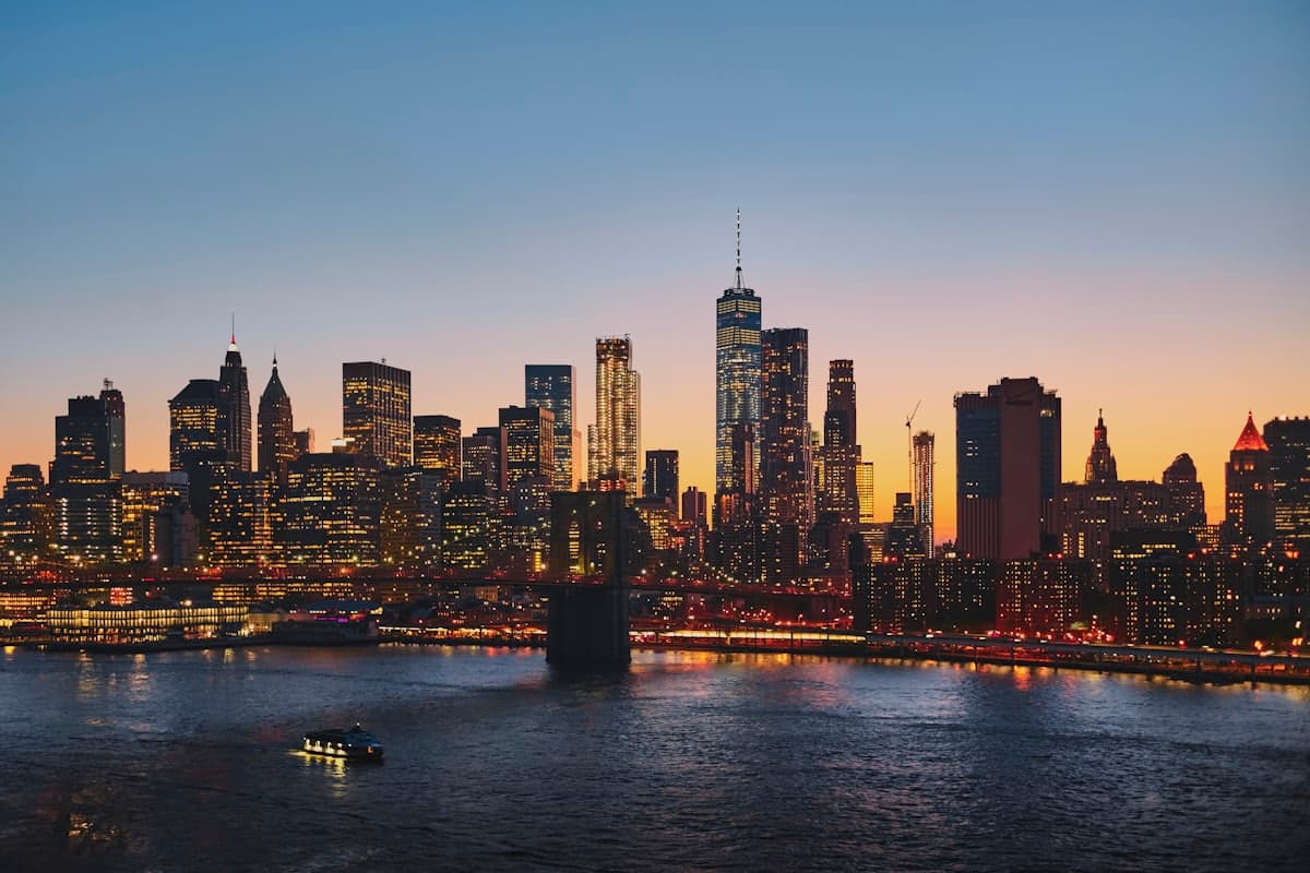 Panoramic photography of brooklyn bridge — New York City, NY